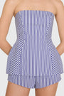 Linda Top in Bayhaven Stripe View 4