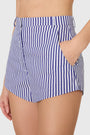 Cara Shorts in Bayhaven Stripe View 4