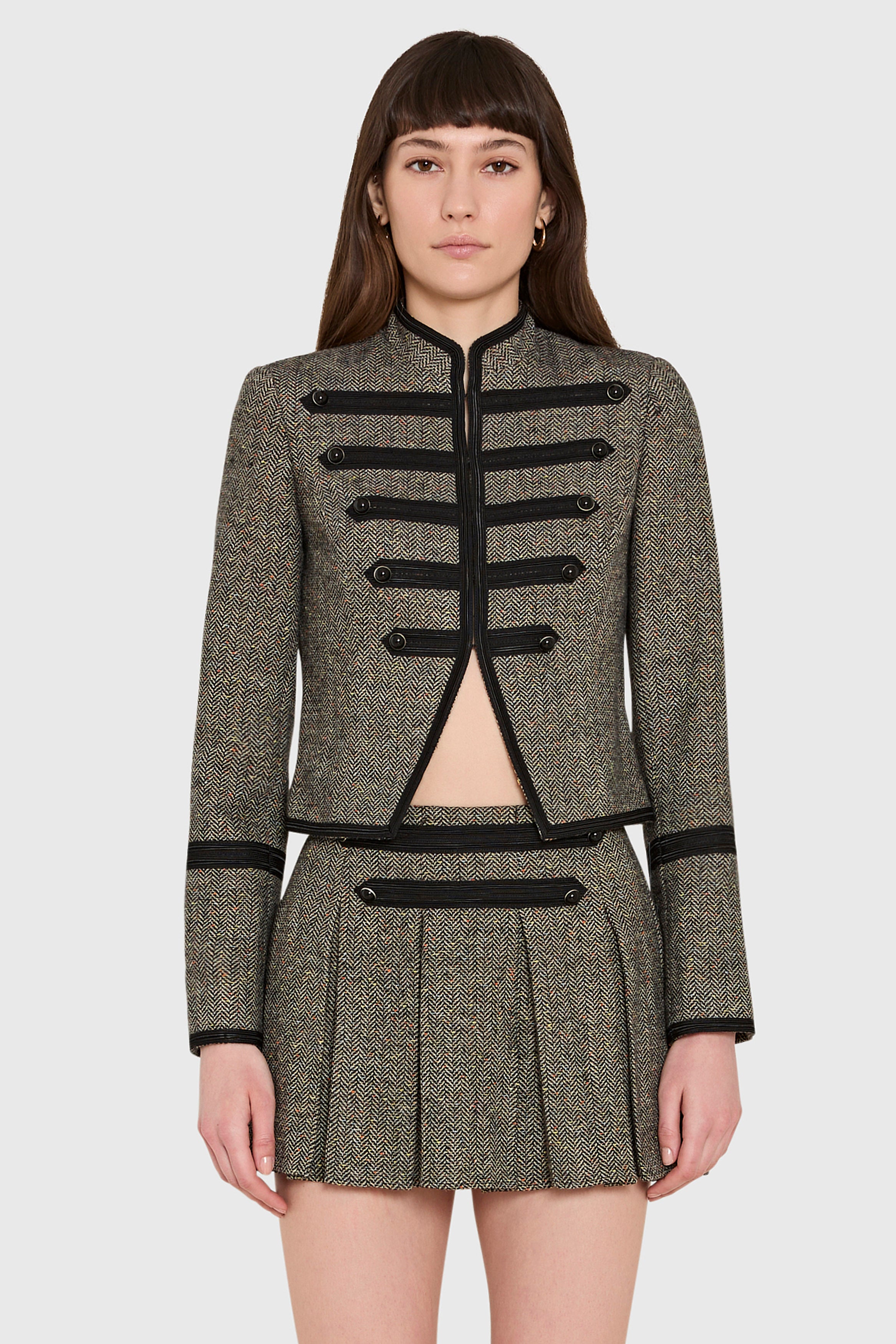 Fiona Jacket in Watson Tweed view 1