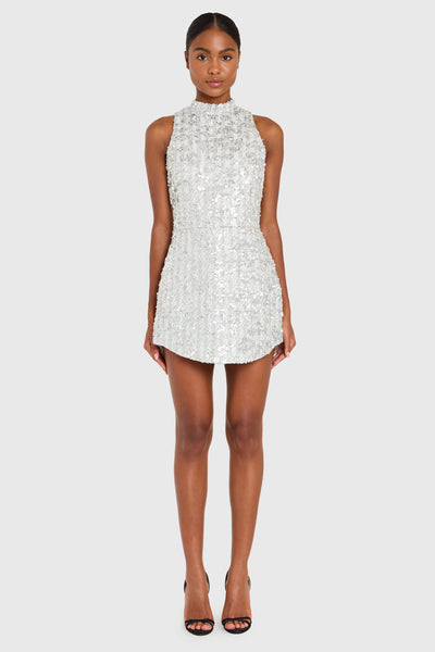 Marshall Dress in Stellar Tweed – Amanda Uprichard