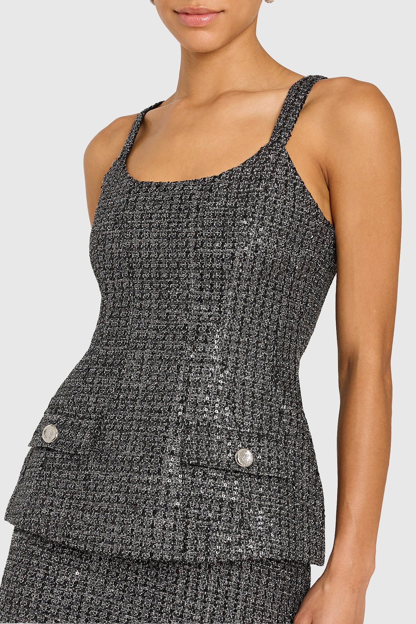 Empire Dress in Clarkson Tweed View 4