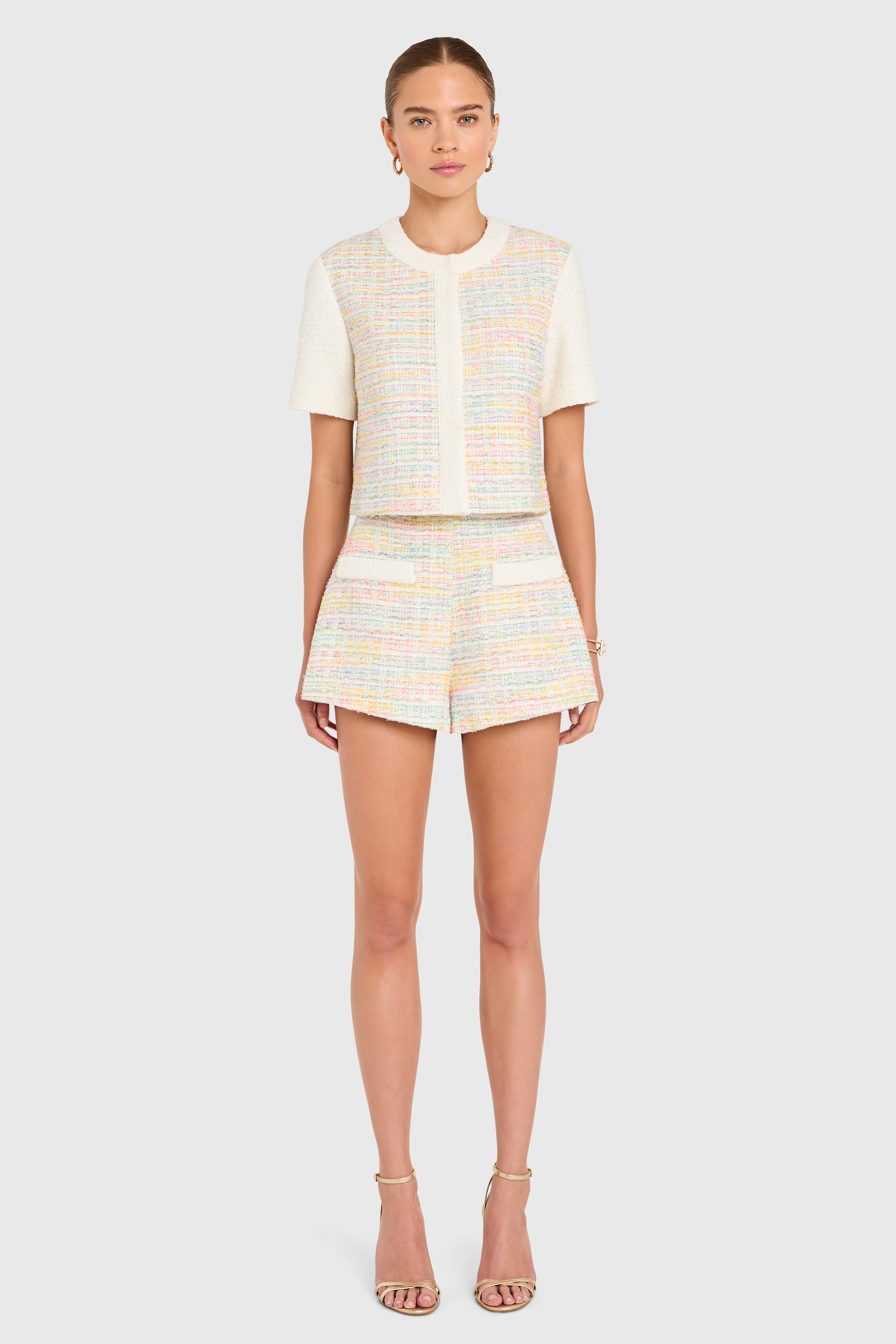 Braswell Top in Angelica Tweed