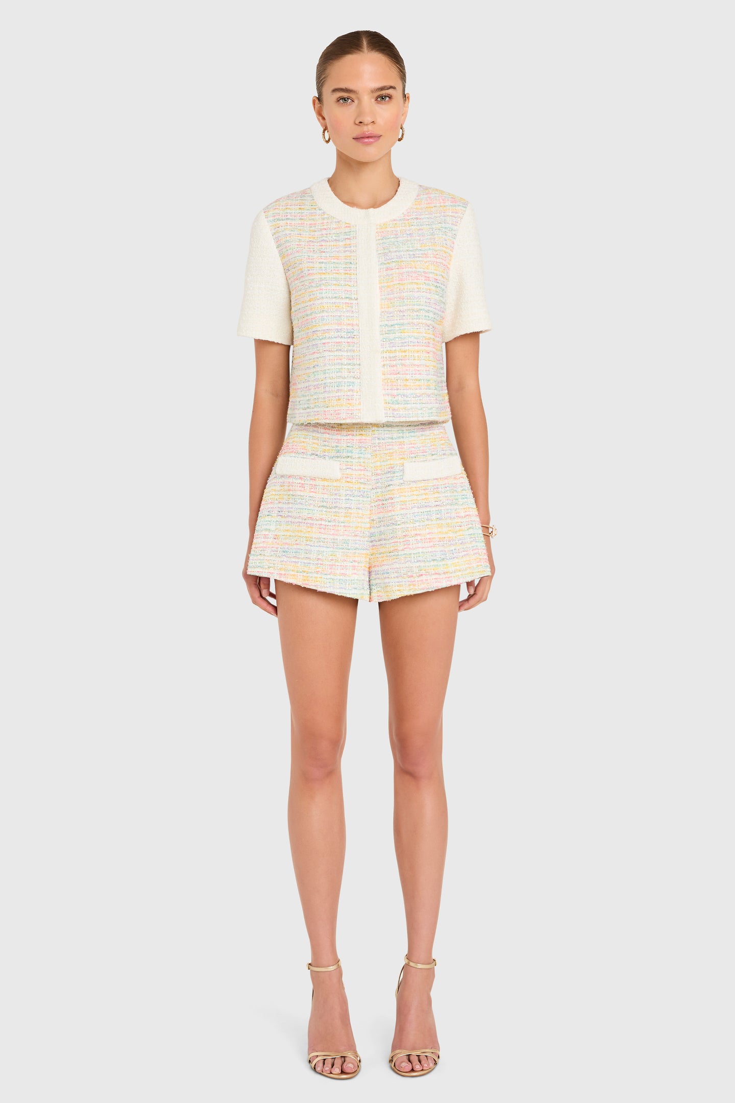 Braswell Top in Angelica Tweed View 5