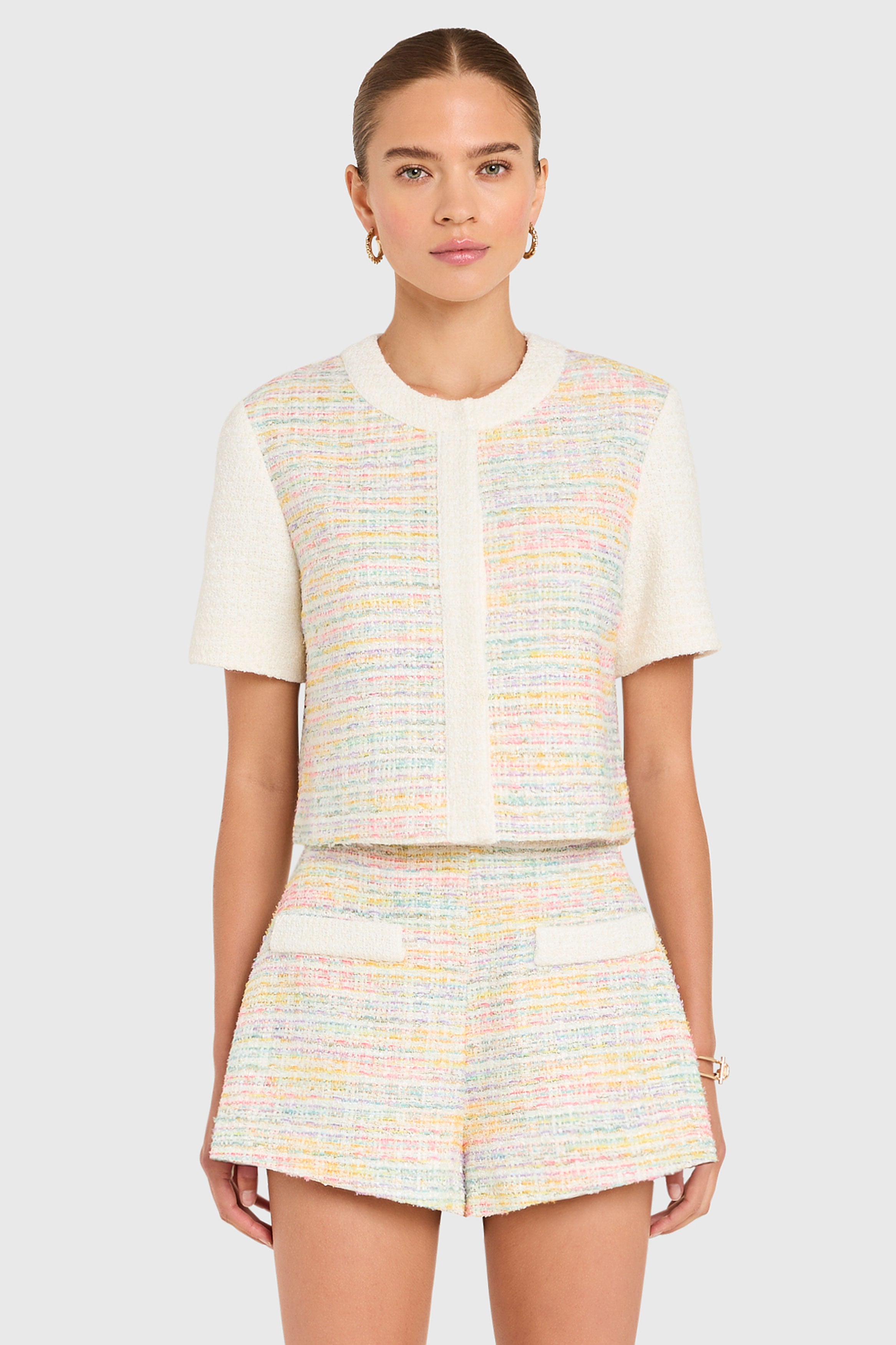 Braswell Top in Angelica Tweed