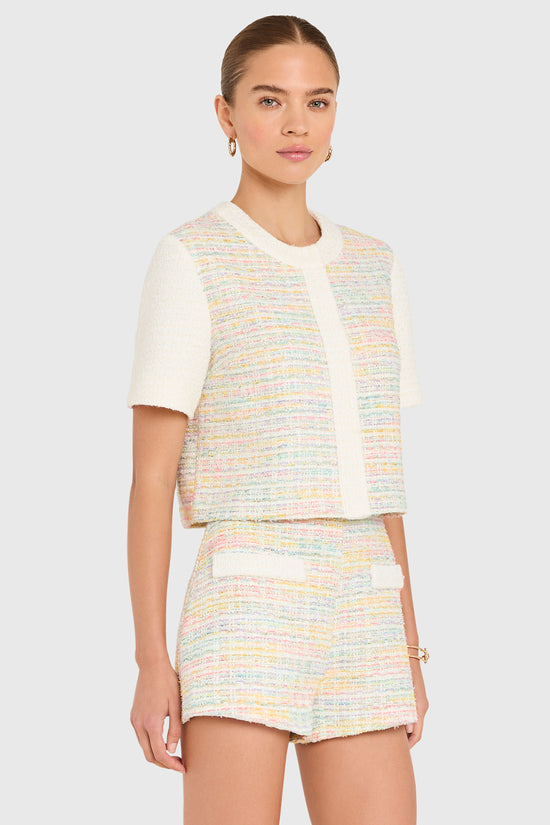 Braswell Top in Angelica Tweed