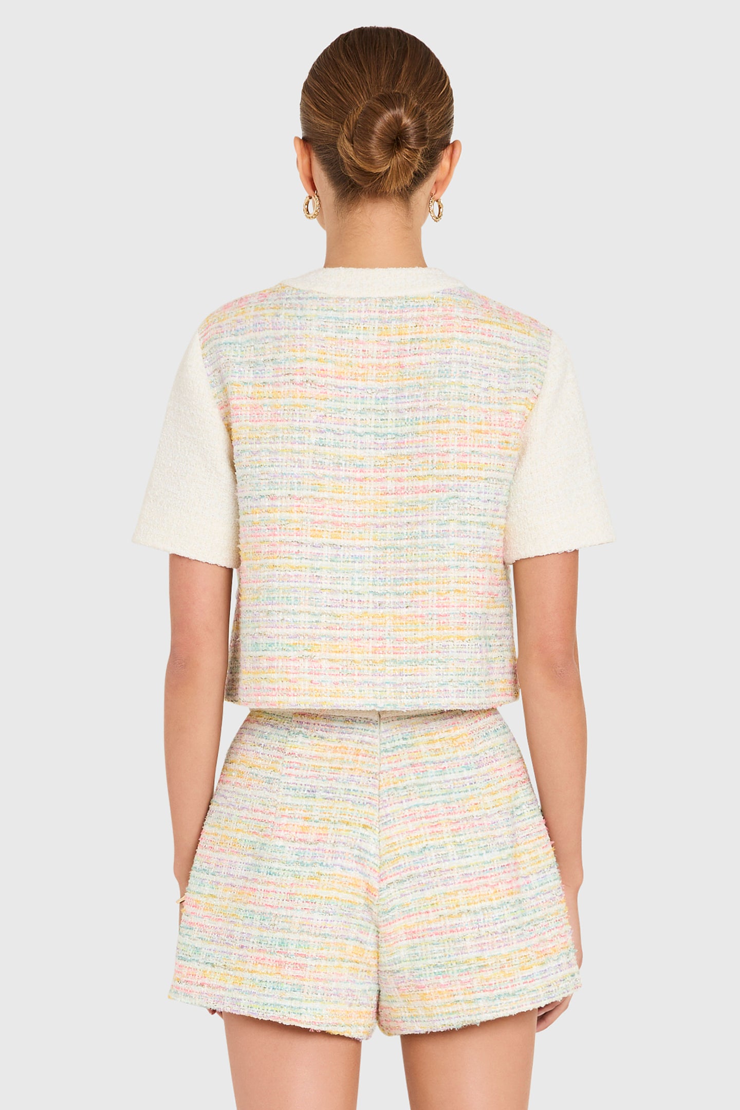 Braswell Top in Angelica Tweed View 3