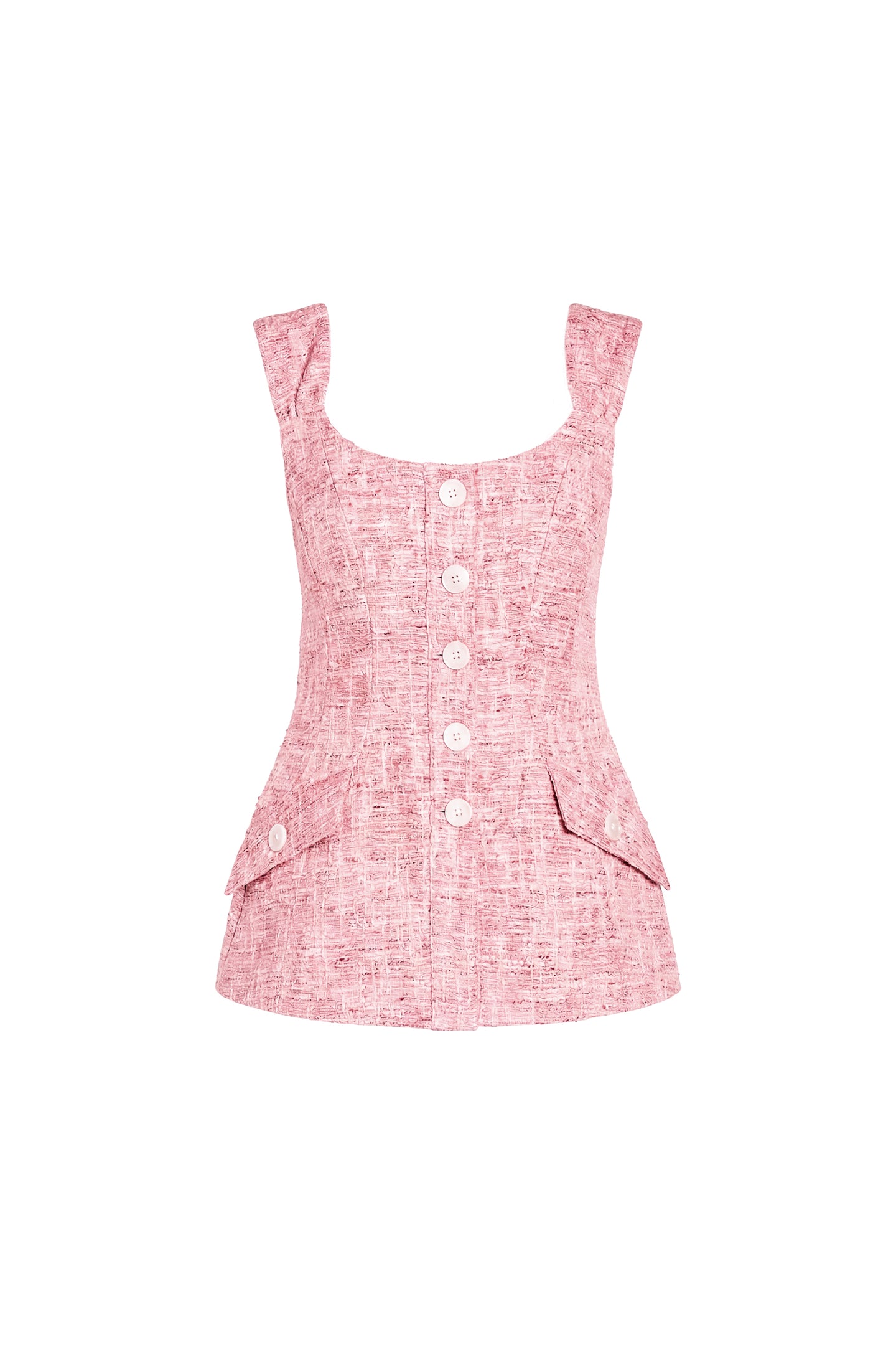 Amoretta Top in Palmira Tweed View 6