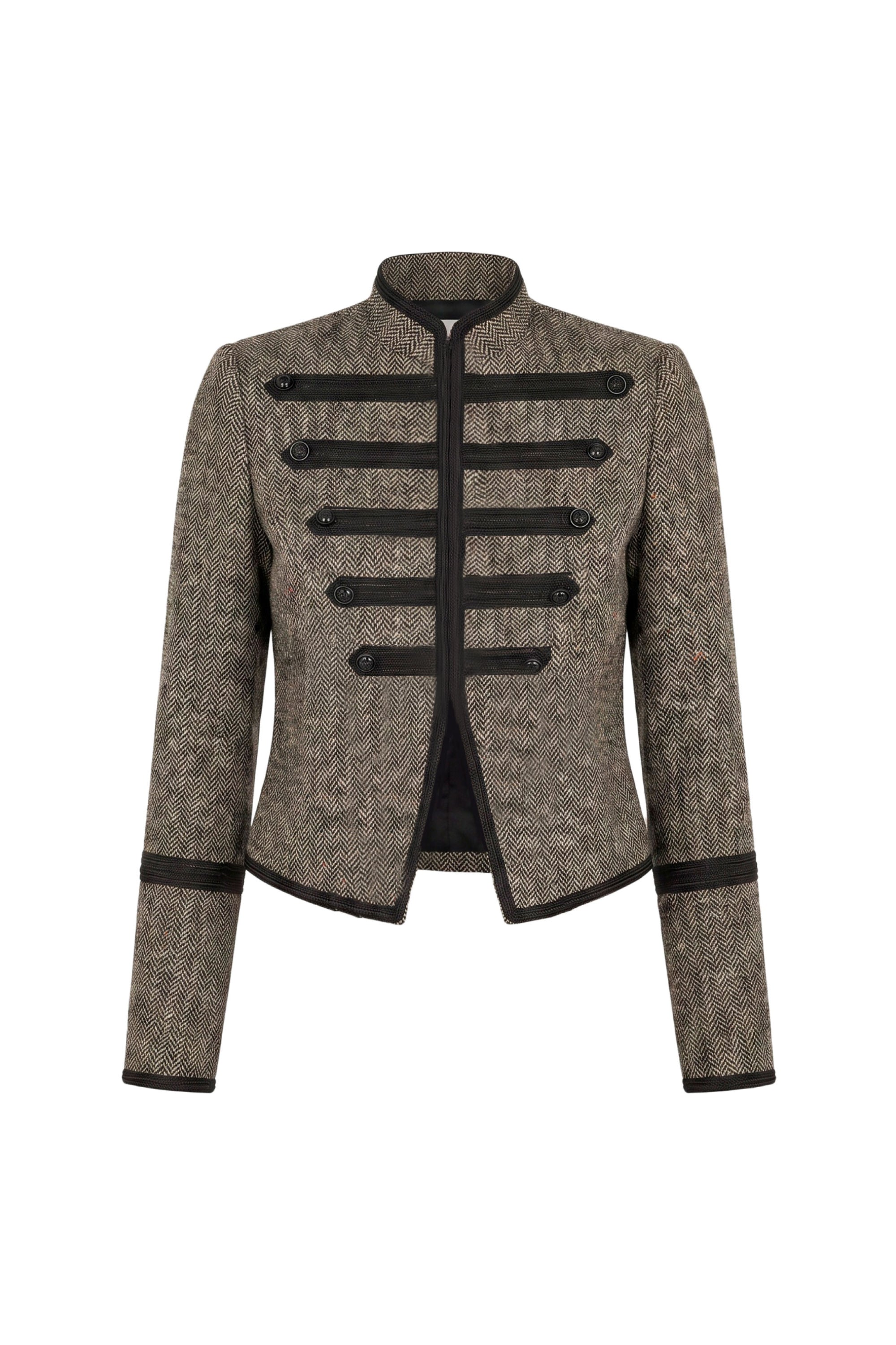 Fiona Jacket in Watson Tweed view 7