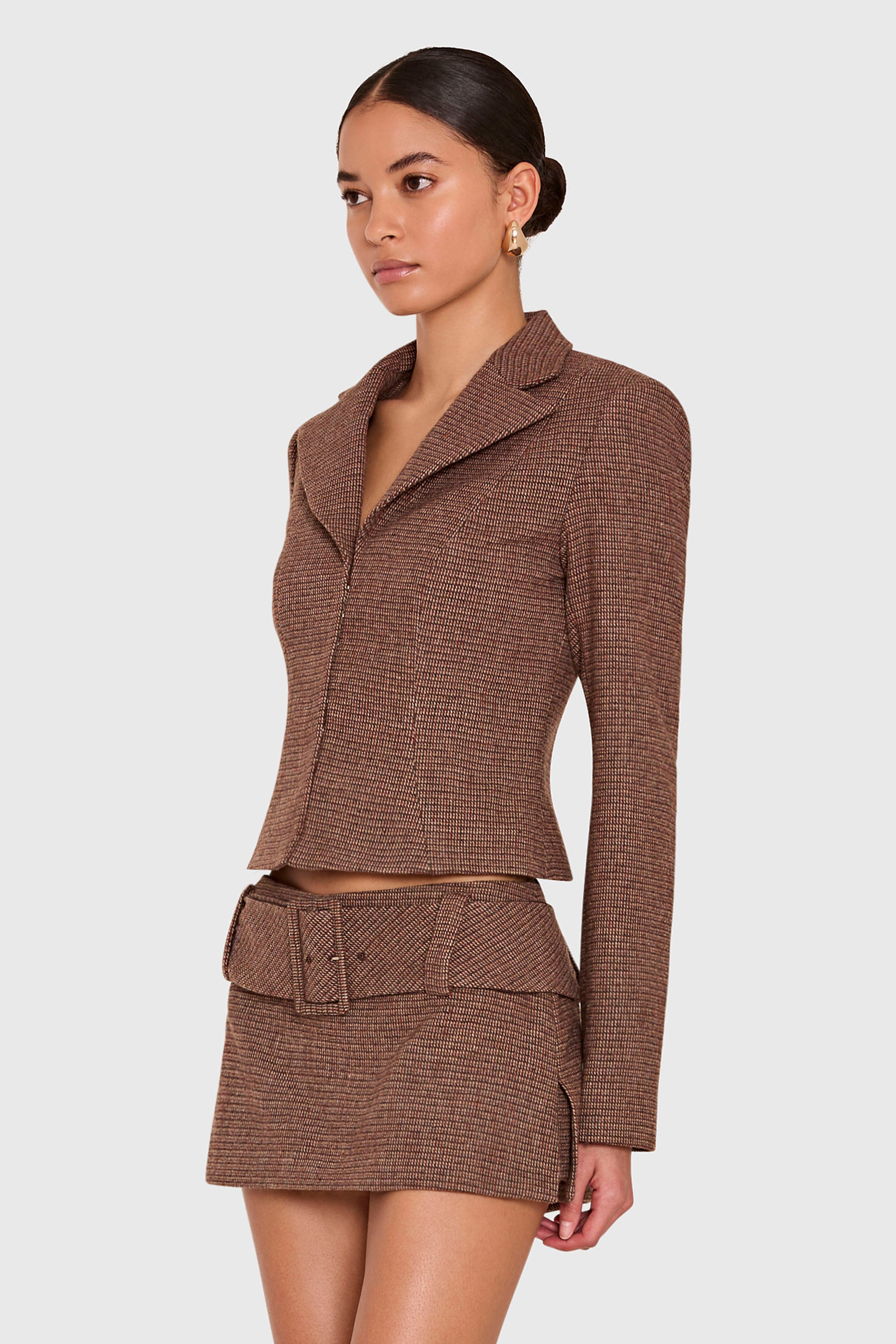 Sutton Jacket in Heritage Tweed view 2