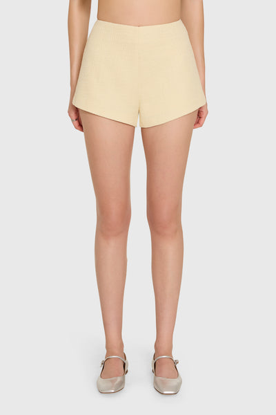 Kya Shorts in Camellia Tweed