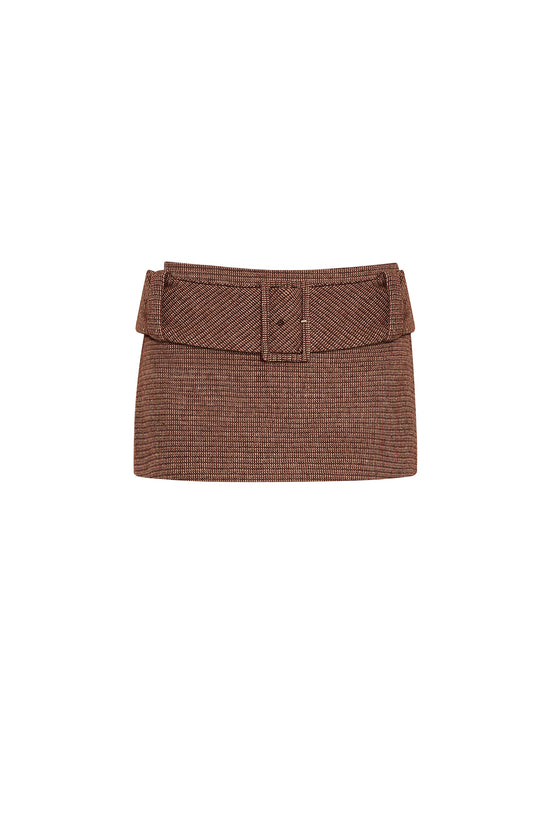 Alistair Skort in Heritage Tweed view 1