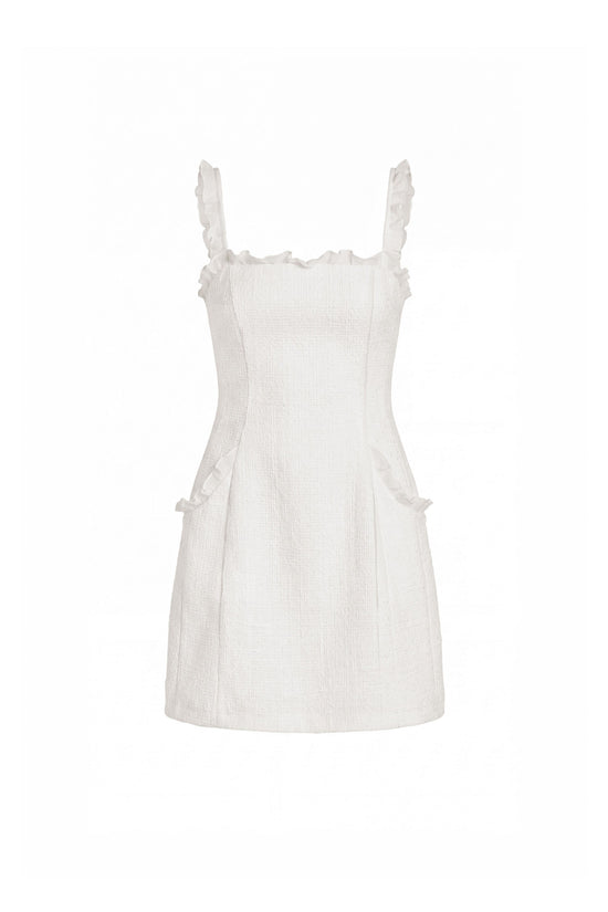 Andreina Dress in Camellia Tweed view 1