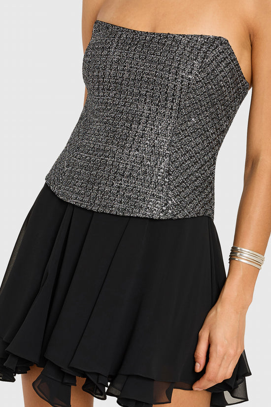 Airess Dress in Clarkson Tweed