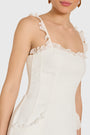 Andreina Dress in Camellia Tweed View 4