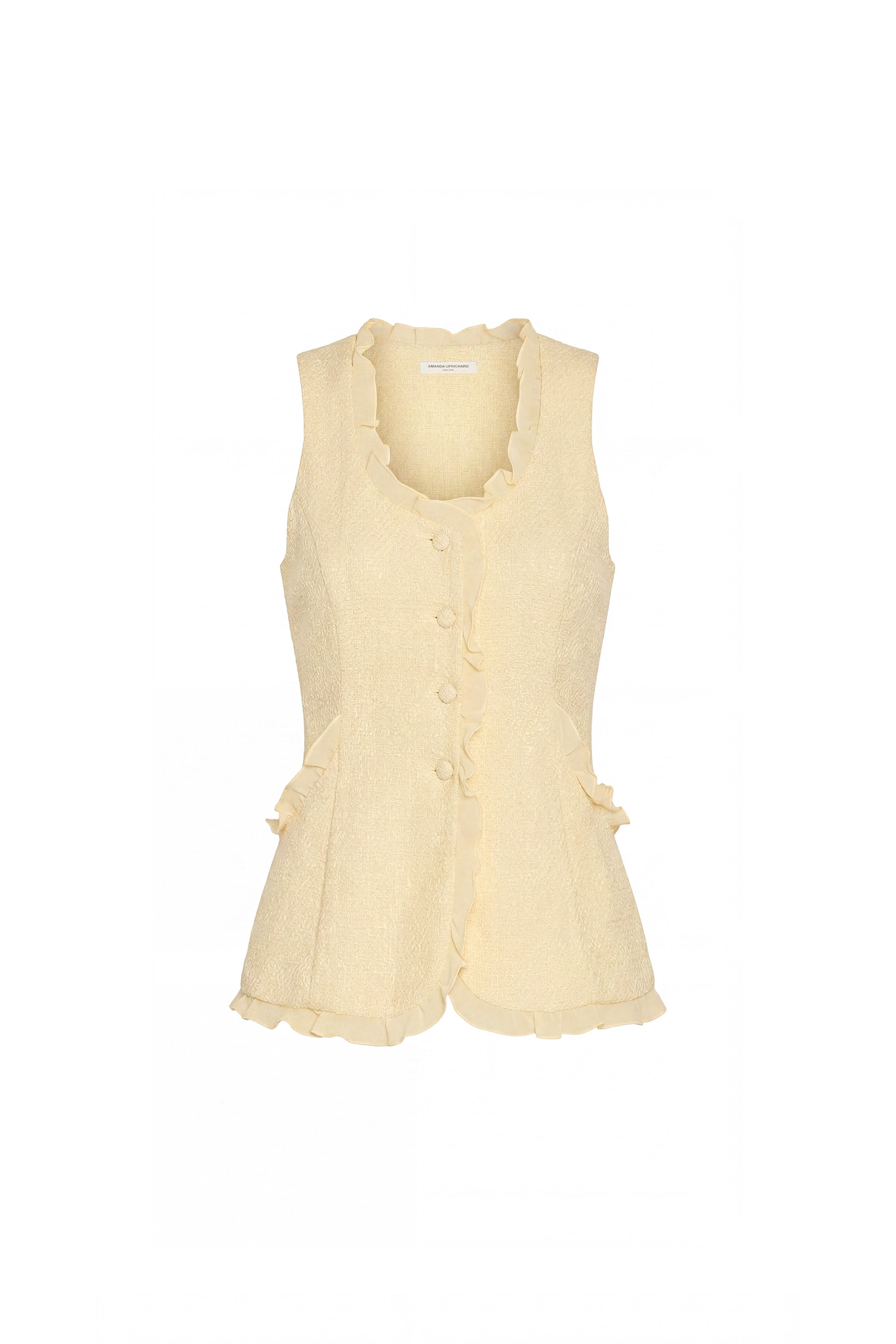 Kya Top in Camellia Tweed