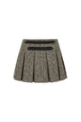 Fiona Skort in Watson Tweed View 6