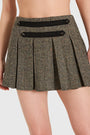 Fiona Skort in Watson Tweed View 4