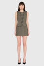 Fiona Romper in Watson Tweed View 1