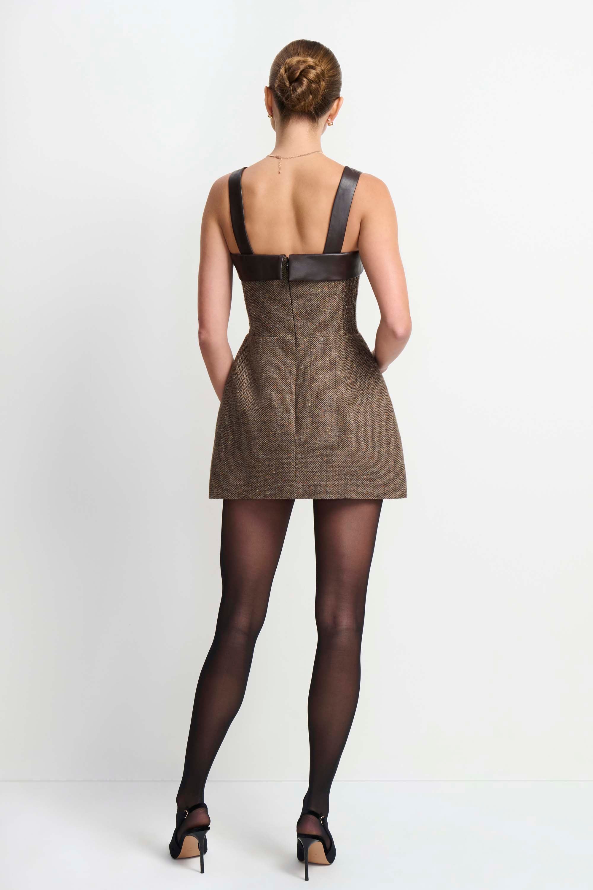 Mindy Romper in Watson Tweed view 3