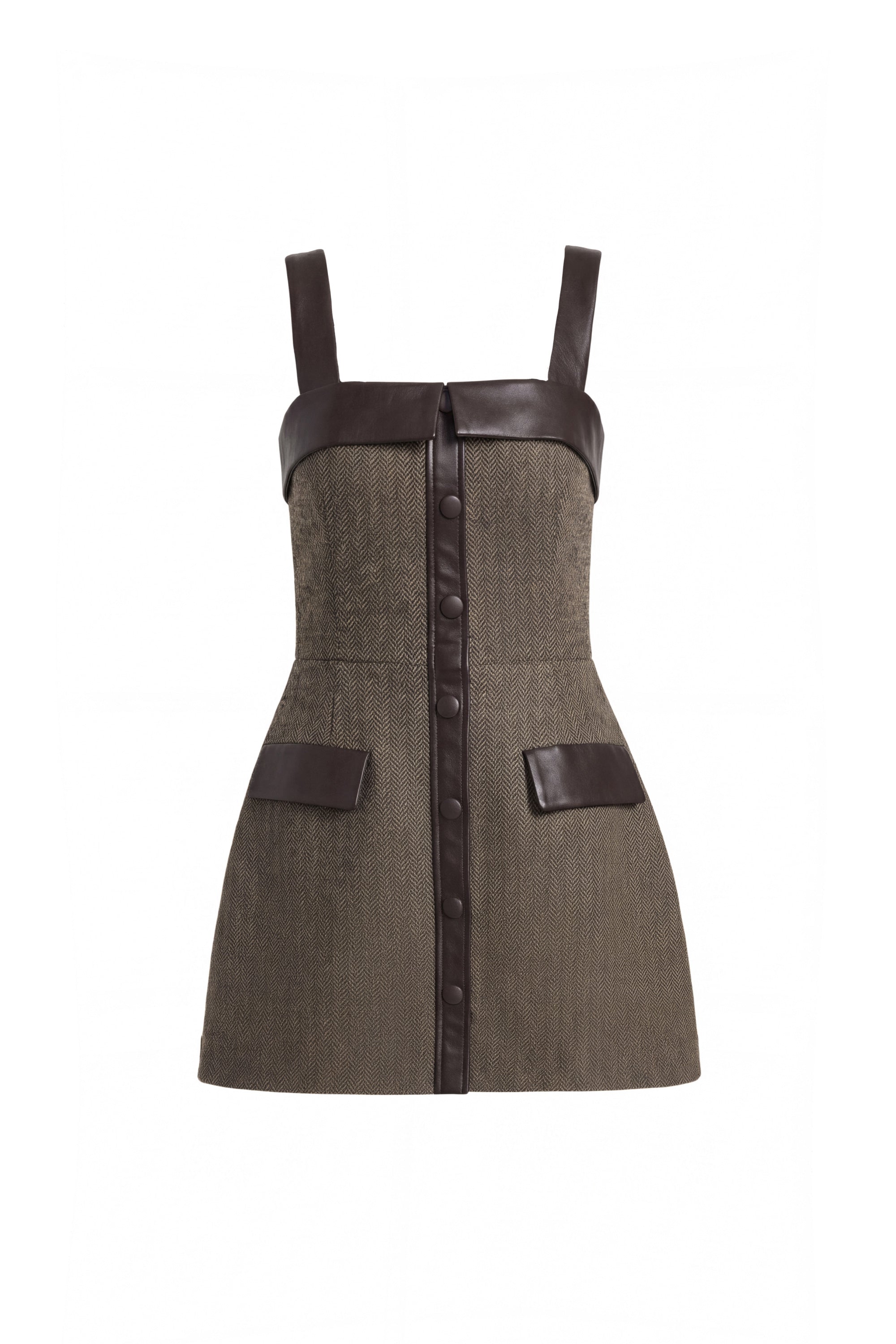 Mindy Romper in Watson Tweed view 4