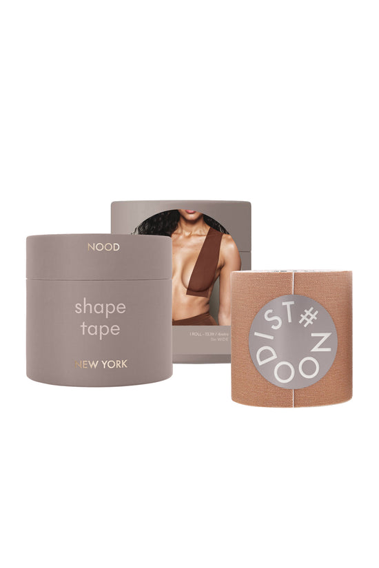 Shape Tape by Nood in Soft Tan - shown with packaging