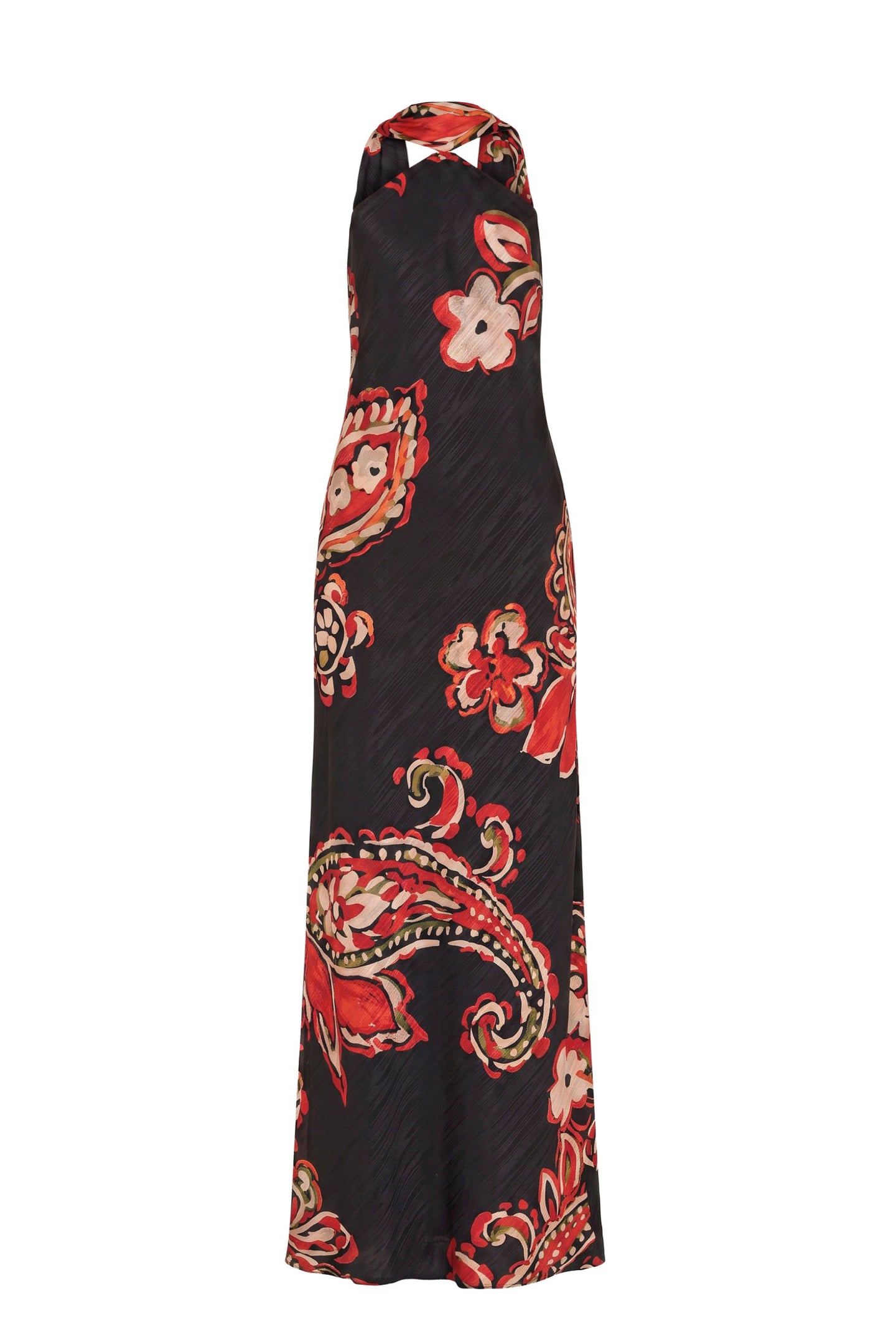 Amanda Uprichard Ashton Maxi in Kiara - shown on invisible mannequin