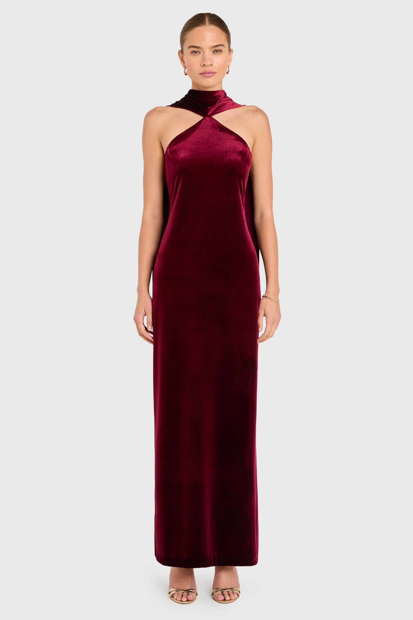 Ashton Maxi in Velvet View 1