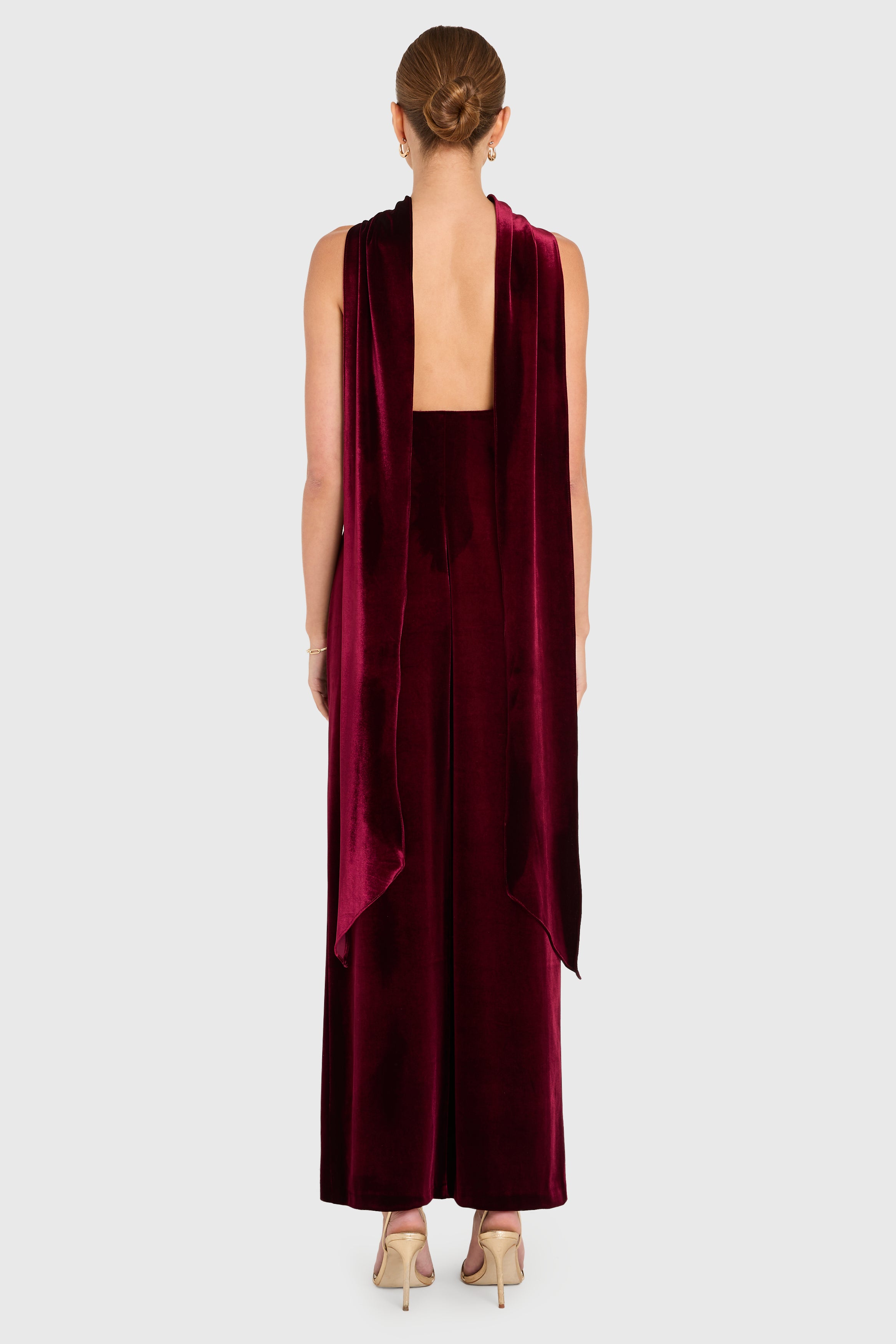 Ashton Maxi in Velvet