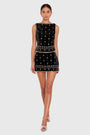 Ines Top in Studded Velvet View 5