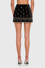 Miles Skirt in Studded Velvet View 3