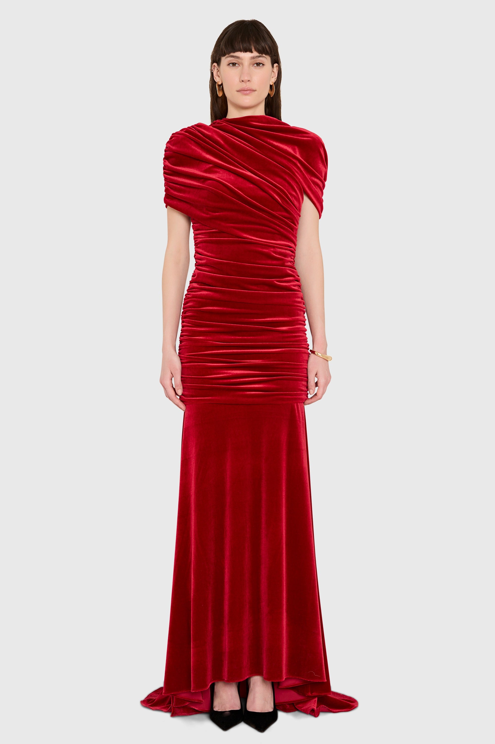 Evianna Gown in Velvet view 1