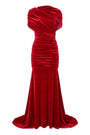 Evianna Gown in Velvet View 7