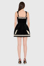 Lottie Dress in Velvet View 3