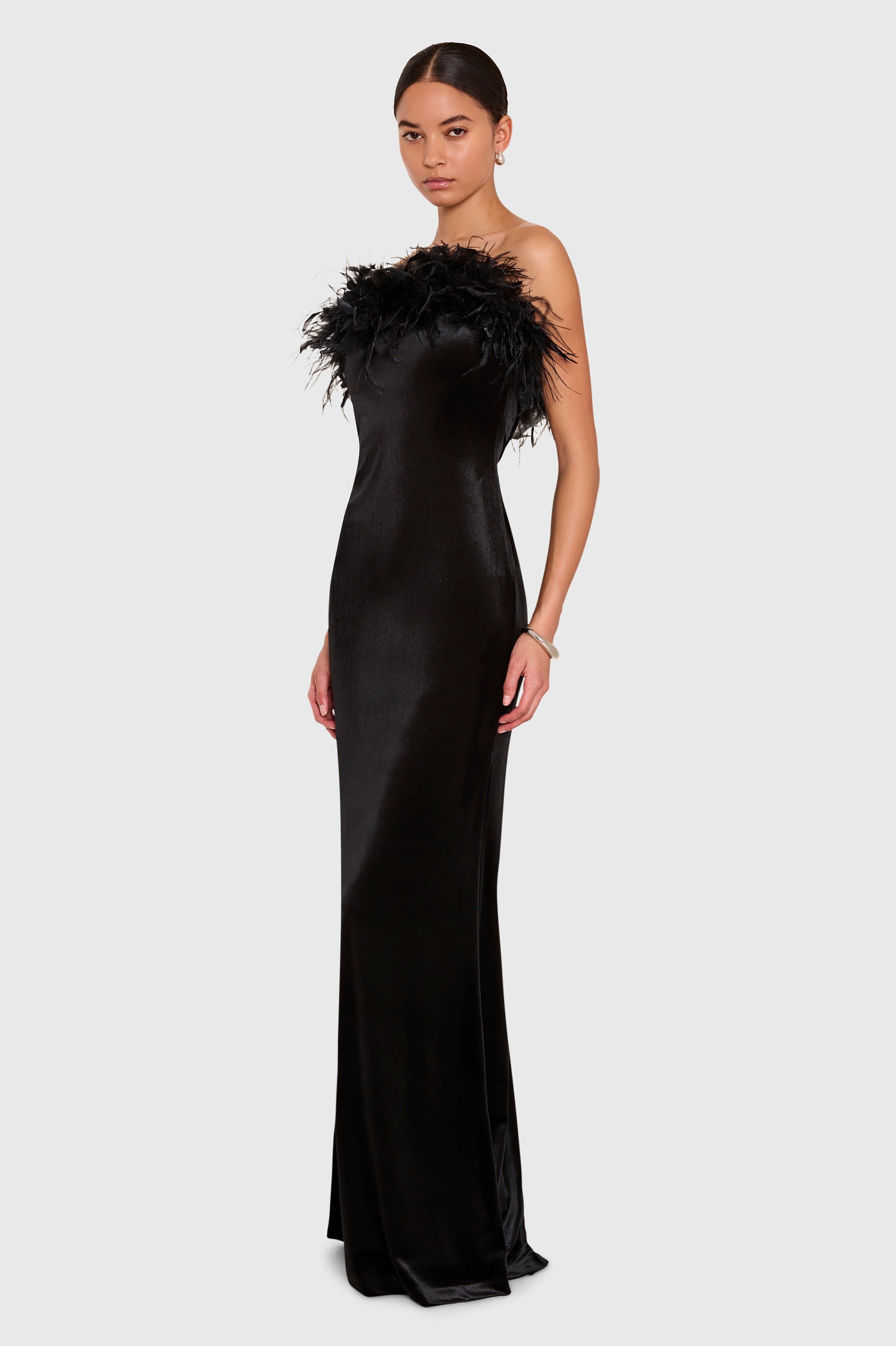 Ella Gown in Velvet view 2