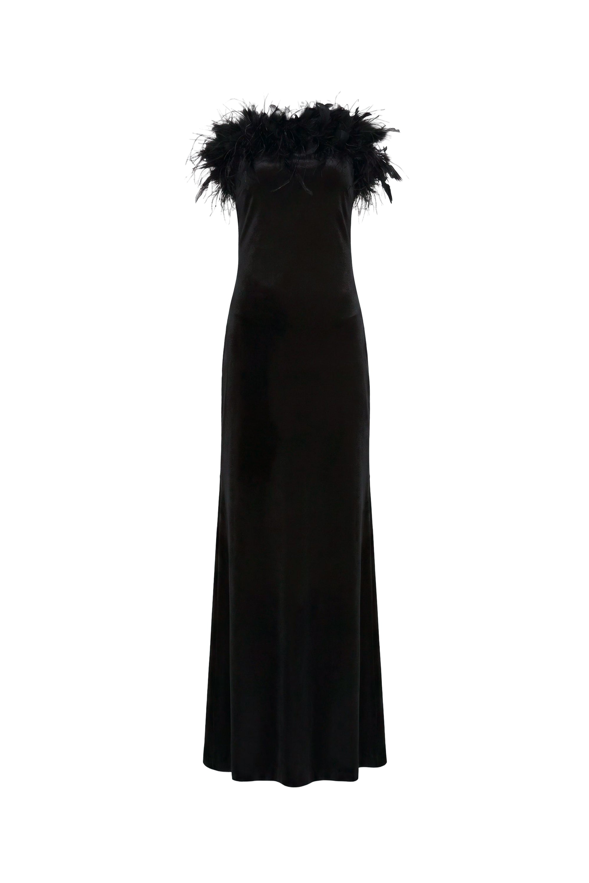 Ella Gown in Velvet view 7