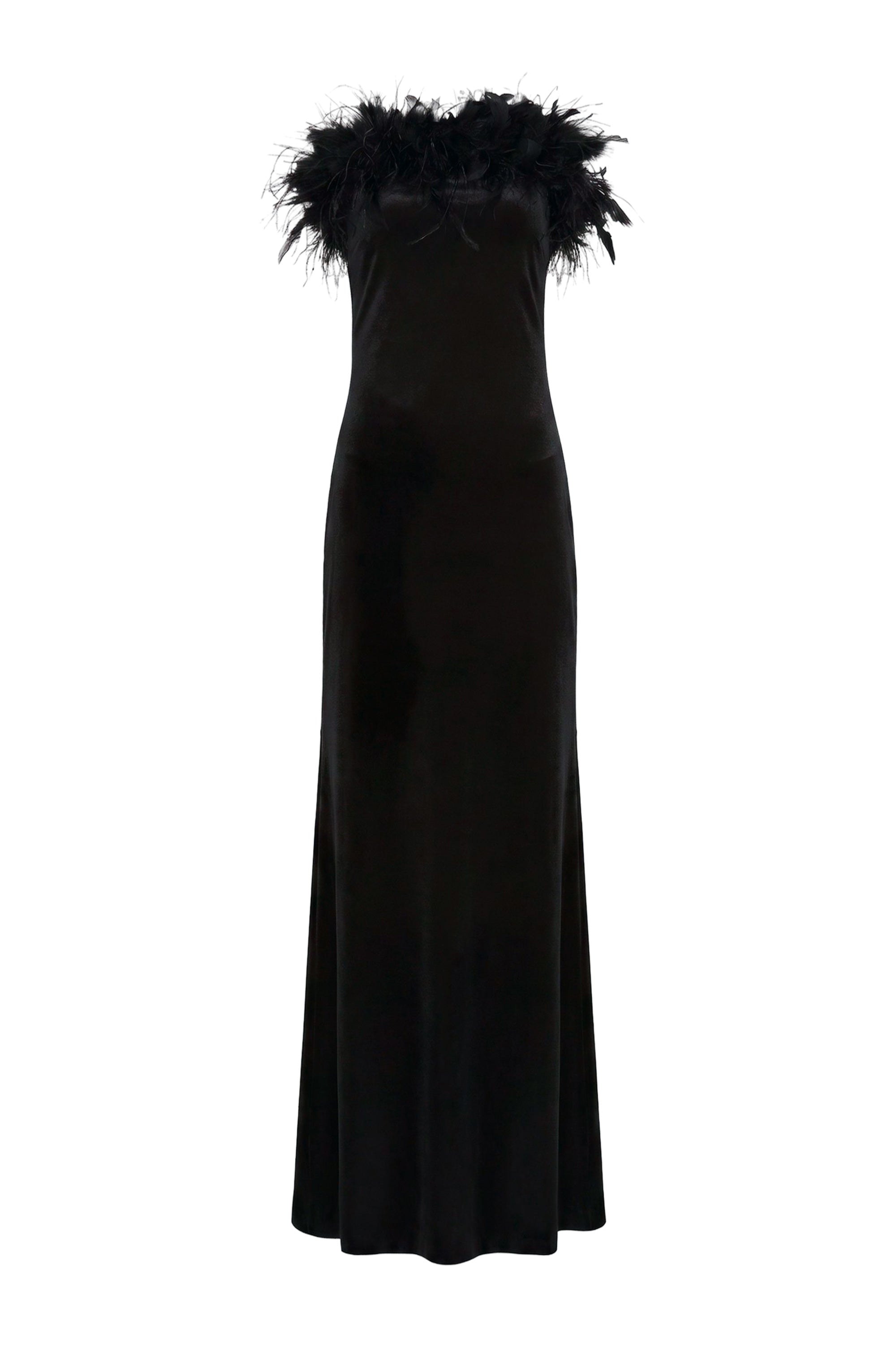 Ella Gown in Velvet view 7