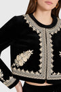 Braswell Jacket in Velvet View 4
