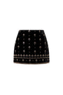 Miles Skirt in Studded Velvet View 6