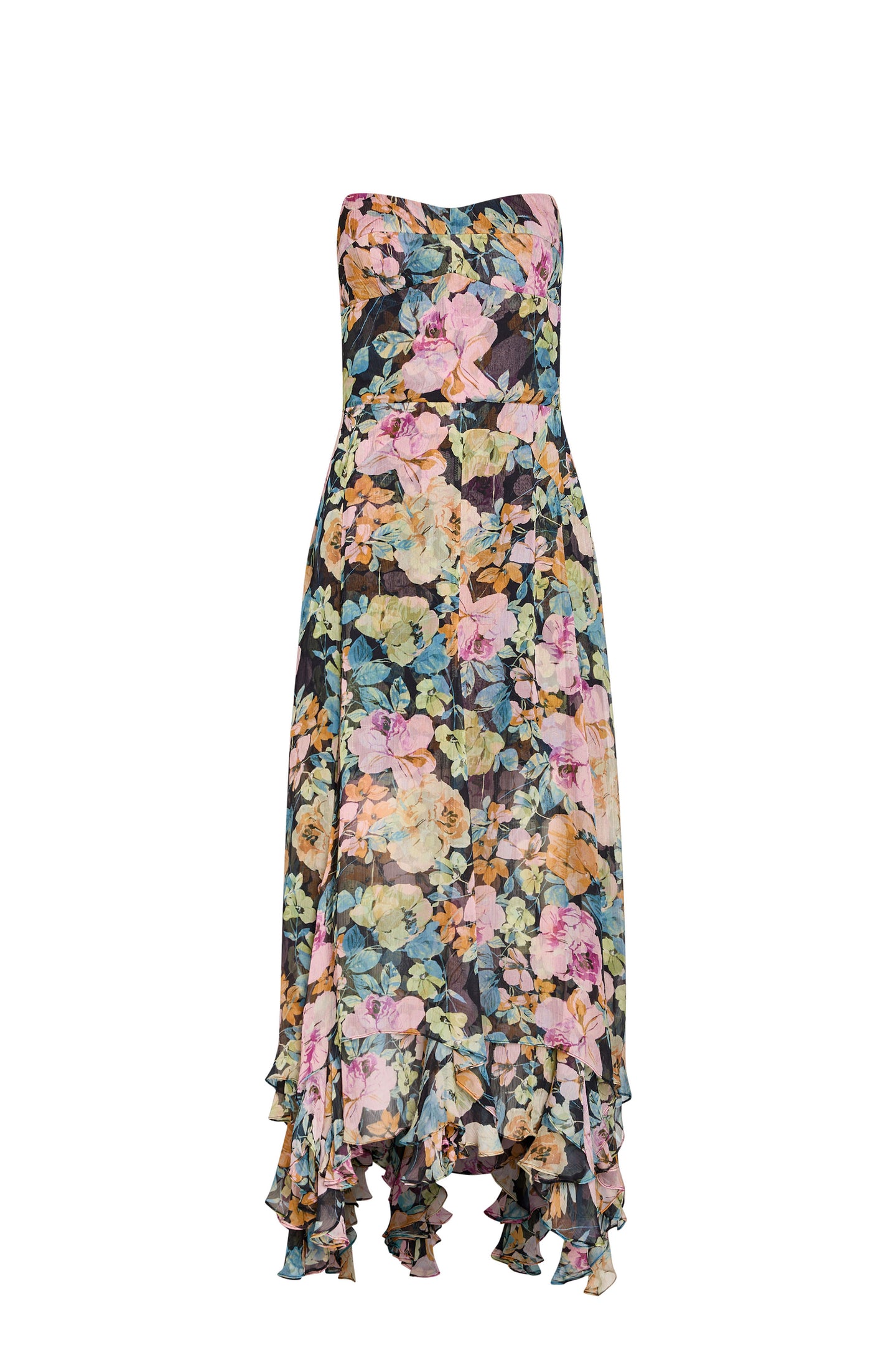 Monterey Dress in Lisboa Print View 6