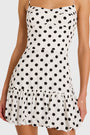 Ivy Romper in Polka Dot View 4