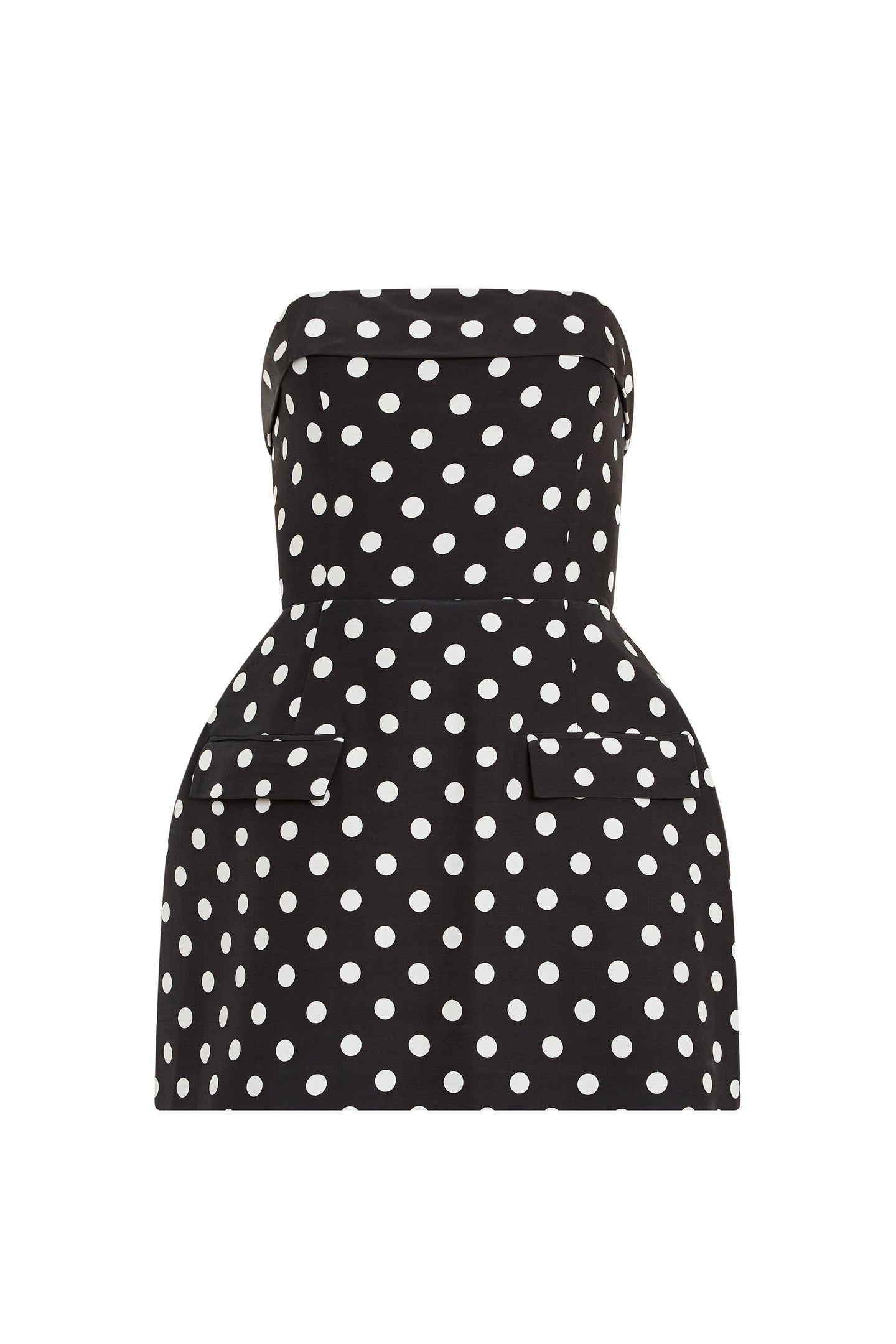 Lucienne Skort Romper in Polka Dot View 6