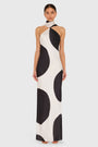 Ashton Maxi in Polka Dot View 1
