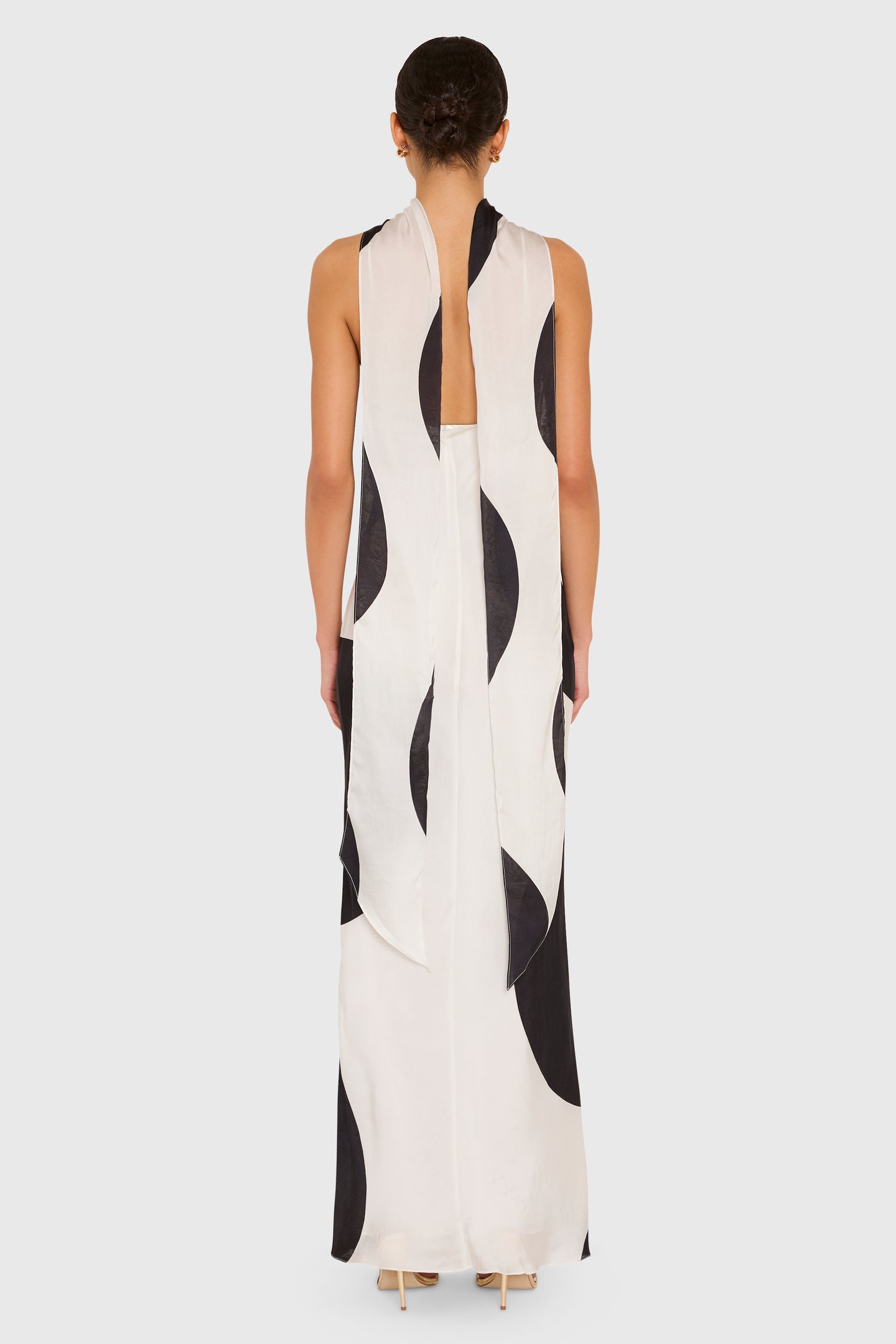 Ashton Maxi in Polka Dot View 3