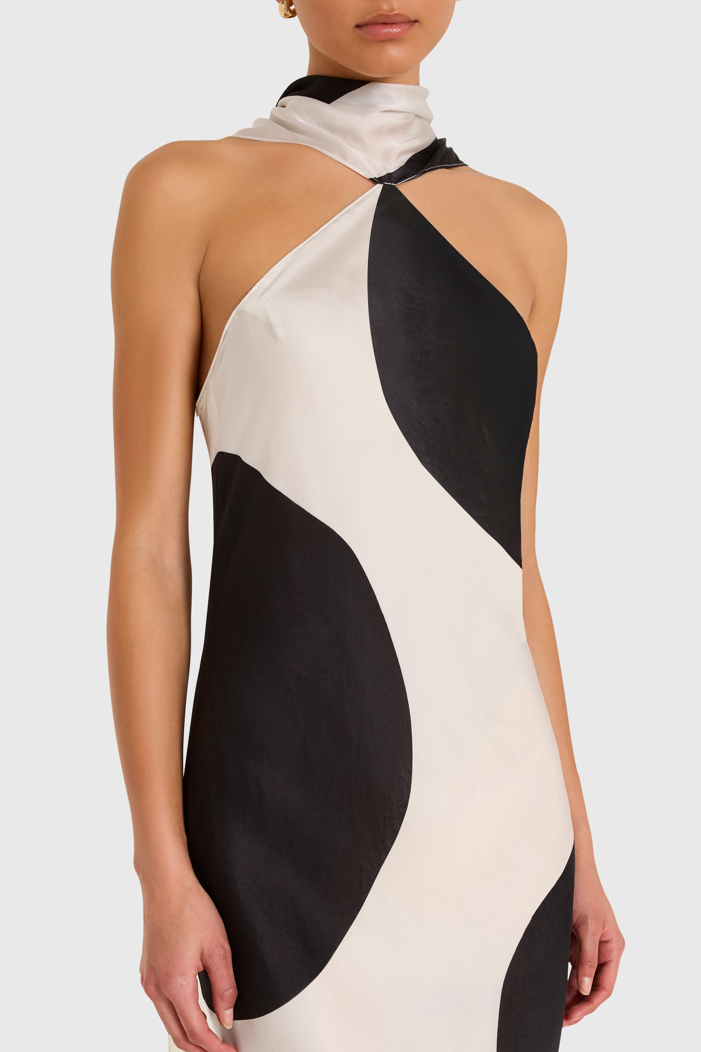 Ashton Maxi in Polka Dot
