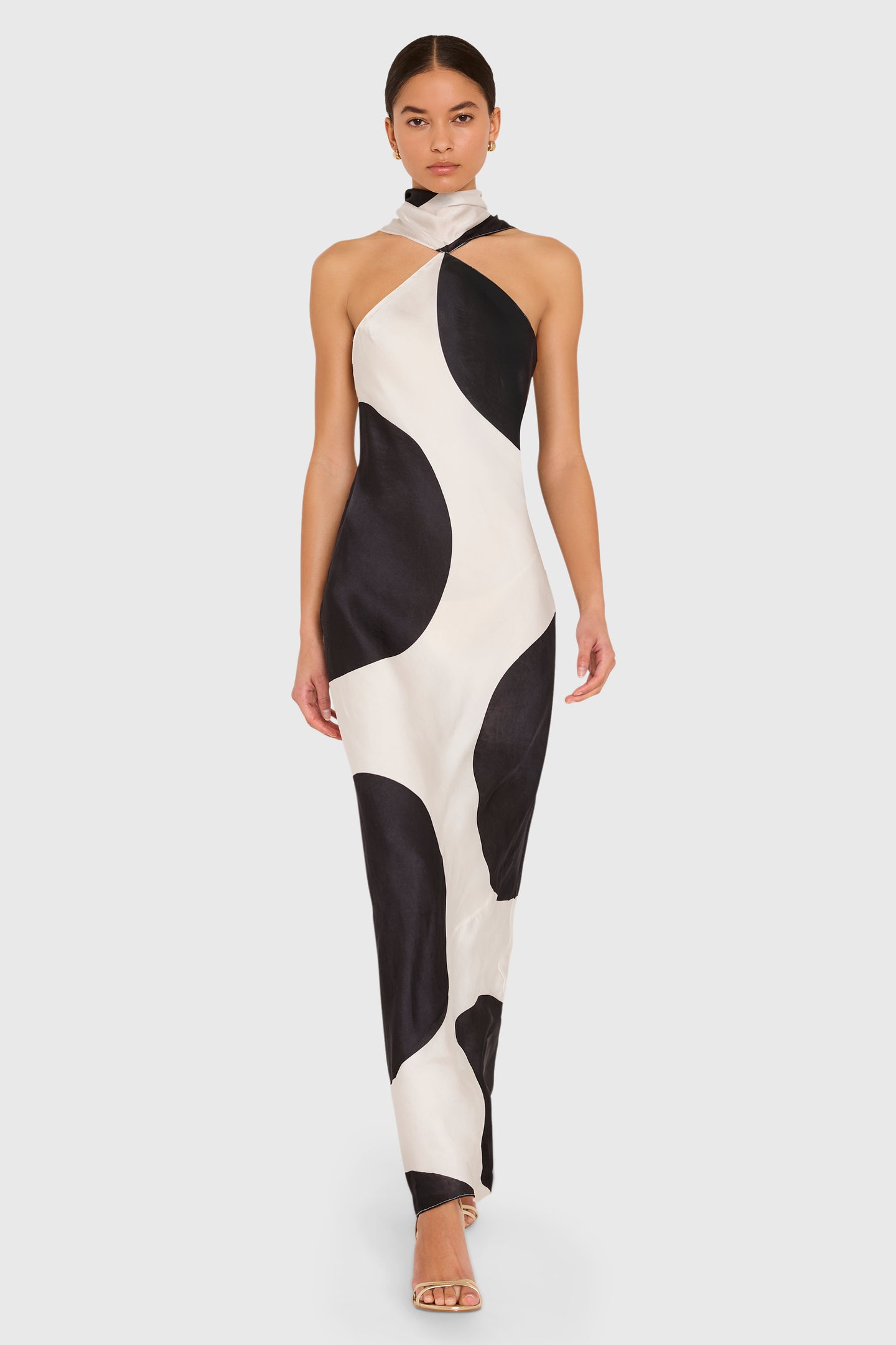 Ashton Maxi in Polka Dot
