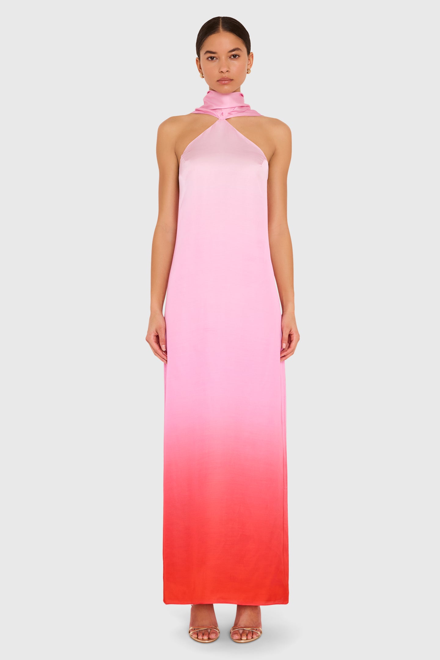 Ashton Maxi in Pink Ombre View 1