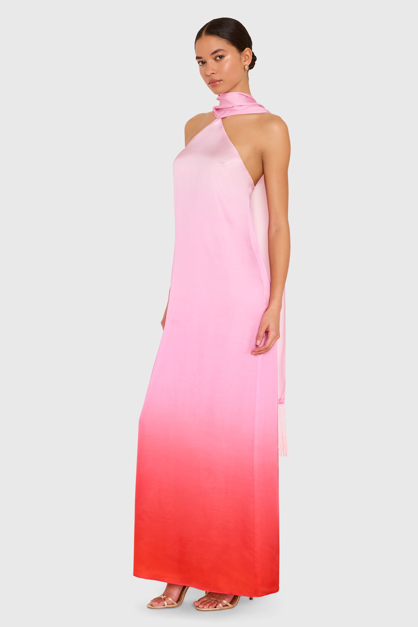 Ashton Maxi in Pink Ombre View 2