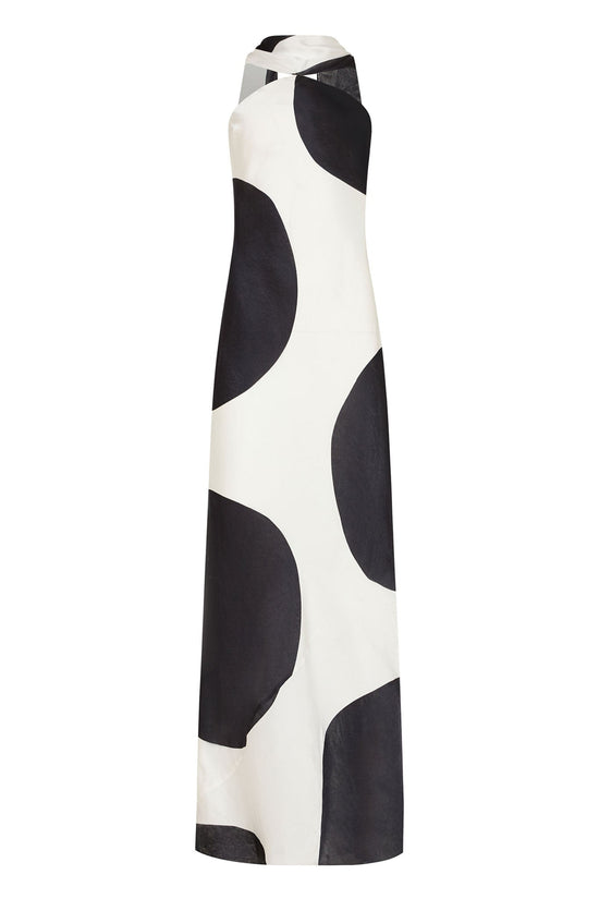 Ashton Maxi in Polka Dot view 1