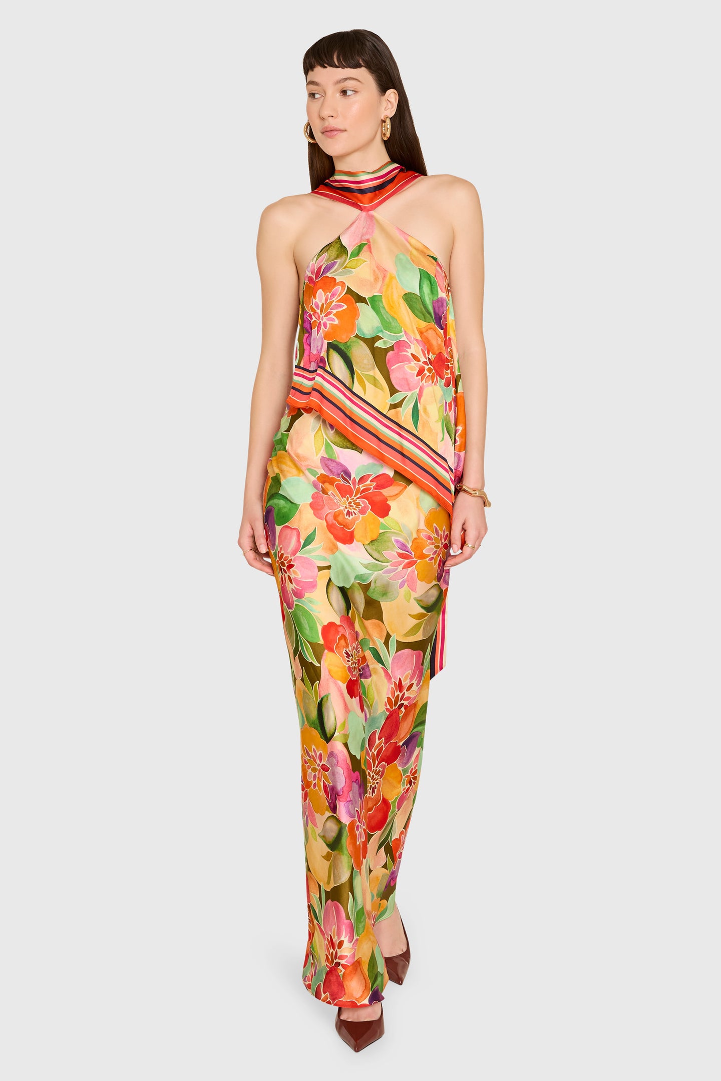Irena Maxi Dress in Dominica View 4