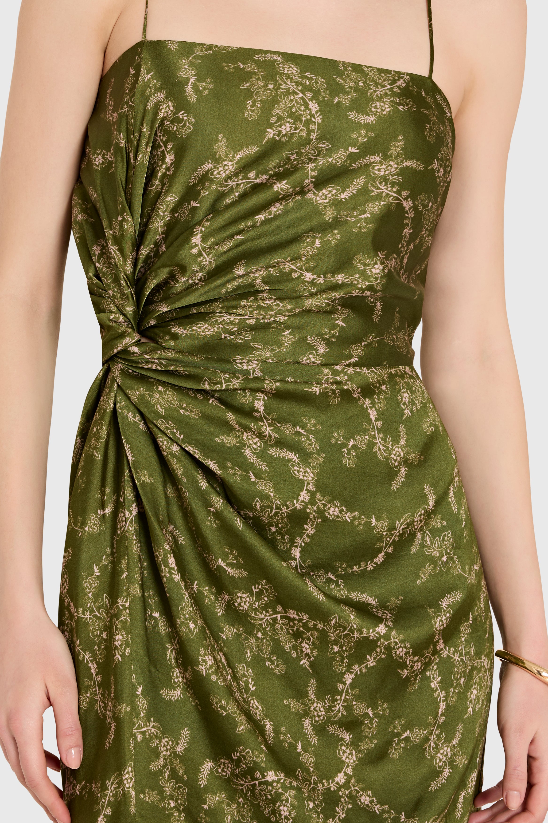 Jean Dress  in Christina Print view 4